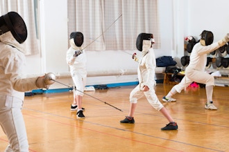 Kids Intermediate Fencing